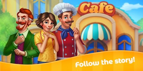 Скриншот 18: История Grand Cafe: Три в ряд