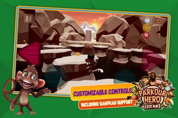 Screenshot 13: Parkour Hero - Animal Runner 3D Stunts Simulator