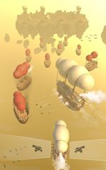 Screenshot 1: Sky Battleships: Pirates clash