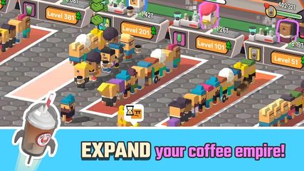 Captura 5: Construye el imperio del café más grande