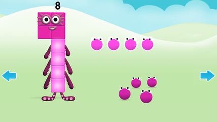 Captura 12: Conoce a los Numberblocks