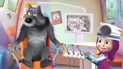Screenshot 1: Masha and the Bear: Dentist