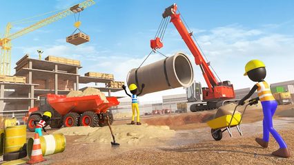Screenshot 22: Stickman City Construction