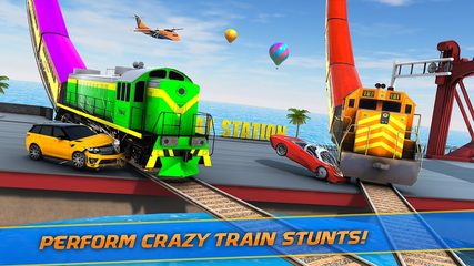 Screenshot 12: Mega Ramp Train Stunt Game