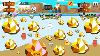 Screenshot 2: Gold Miner Super