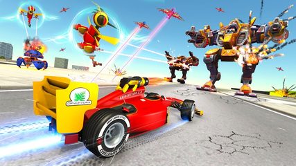 Screenshot 13: Dragon Fly Robot Car Game 3d