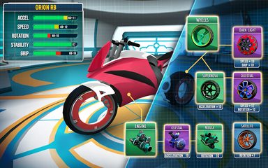 Screenshot 11: Gravity Rider: Space Bike Race