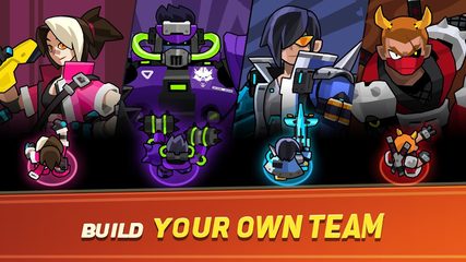 Screenshot 1: Cyber War:Idle Defense heroes