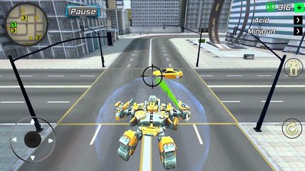 Screenshot 20: Super Crime Steel War Hero Iron Flying Mech Robot