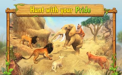 Screenshot 2: Lion Family Sim Online - Animal Simulator