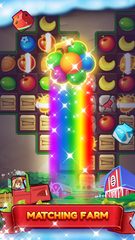 Screenshot 1: My Juice Bar: Match 3 Puzzle Fruit Farm