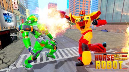 Screenshot 12: Flying Horse Robot Car Game