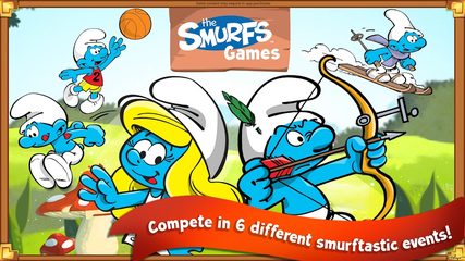 Screenshot 1: The Smurf Games
