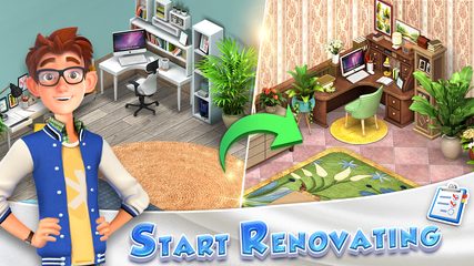 Screenshot 1: Solitaire Home Design