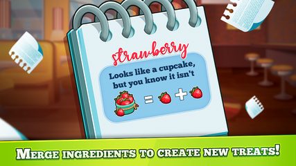 Screenshot 2: Merge Sweet Shop - Bakery Game