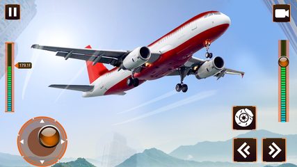 Captura 17: Simulador de Vuelo de Piloto de Avión