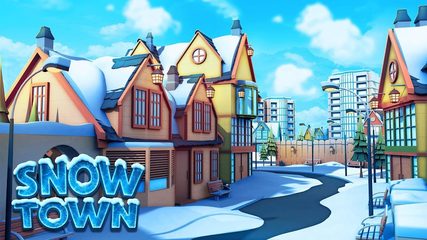 Screenshot 1: Snow Town - Ice Village World: Winter City