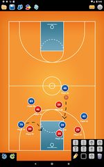 Captura 9: Pizarra Táctica de Baloncesto