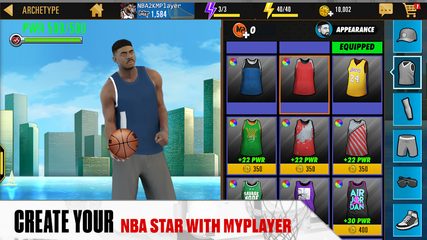 Captura 20: Partido de Baloncesto Móvil
