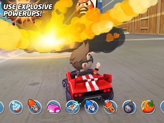 Скриншот 14: Многопользовательская гоночная игра на картах