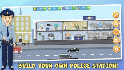 Скриншот 1: Полицейский Участок: Tycoon