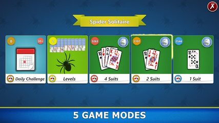 Captura 2: Spider Solitaire Mobile