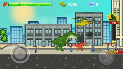 Screenshot 7: Jurassic Dinosaur City Rampage