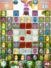 Скриншот 6: Кроличий матч — весёлая игра «три в ряд»
