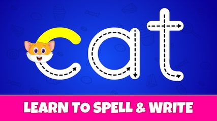 Captura 1: ABC Juegos de ortografía para niños