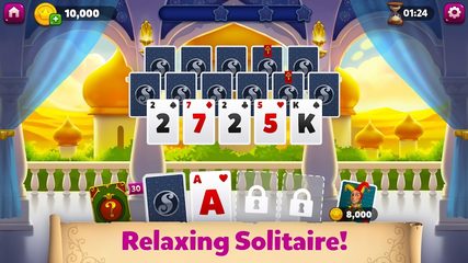 Screenshot 1: Solitaire Heaven - TriPeaks