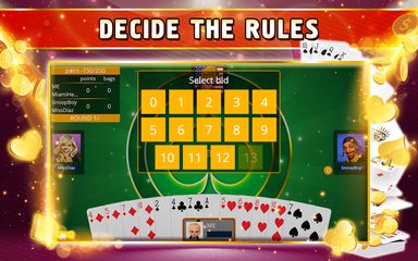Captura 8: Spades Offline — Juegos de cartas para un solo jugador
