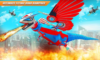 Screenshot 2: Dino Transform Robot Car Game