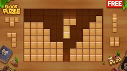 Captura 6: Juego de Puzzle con Bloques de Madera