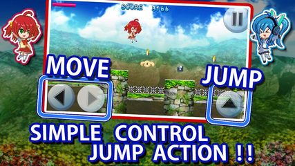 Screenshot 2: Double Jump Ringo Run Action