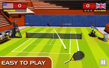 Screenshot 1: Play Tennis