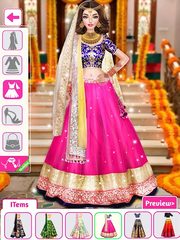 Screenshot 7: Indian Wedding Stylist - Makeup &  Dress up Games