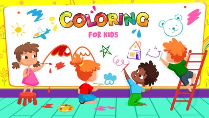 Screenshot 9: Coloring book for kids - Doodle, Color & Draw Game