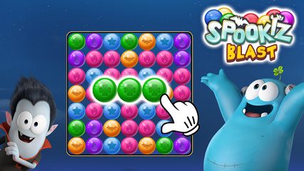 Screenshot 2: Spookiz Blast : Pop & Blast Puzzle