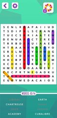 Captura 2: Evolución de la búsqueda de palabras