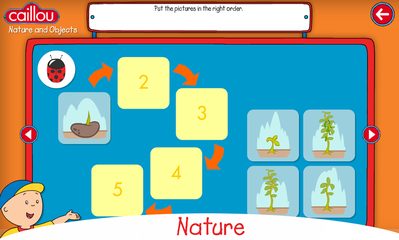 Screenshot 3: Caillou learning for kids