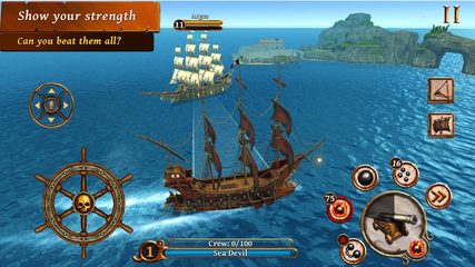 Screenshot 3: Ships of Battle Age of Pirates
