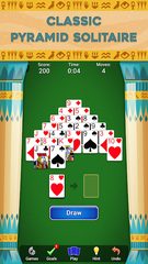 Screenshot 1: Pyramid Solitaire - Card Games