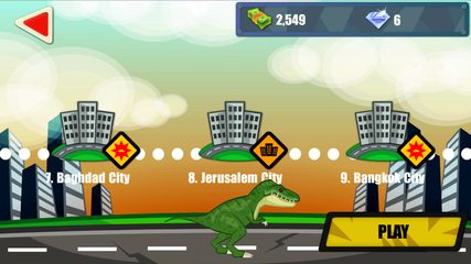 Screenshot 4: Jurassic Dinosaur City Rampage