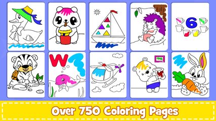 Screenshot 9: Coloring Games : PreSchool Coloring Book for kids