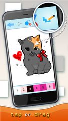 Captura 1: Juego de coloreado de arte pixel