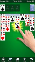 Скриншот 1: Классическая игра в пасьянс