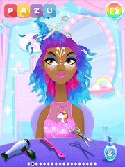 Captura 6: Salón de belleza mágico de unicornios