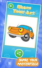 Screenshot 9: Cars Coloring Book Sparkles