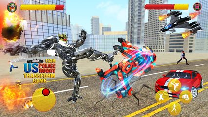 Screenshot 3: Multi Police Robot Transform