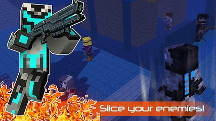 Screenshot 2: Robot Ninja Battle Royale